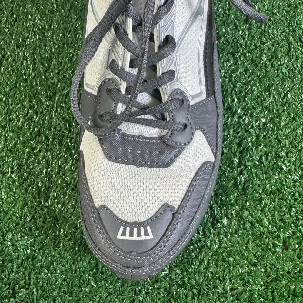 Nike Shox Enigma Womens Black Metallic Silver Grey Sneakers BQ9001-002 Size 7 - Picture 7 of 11
